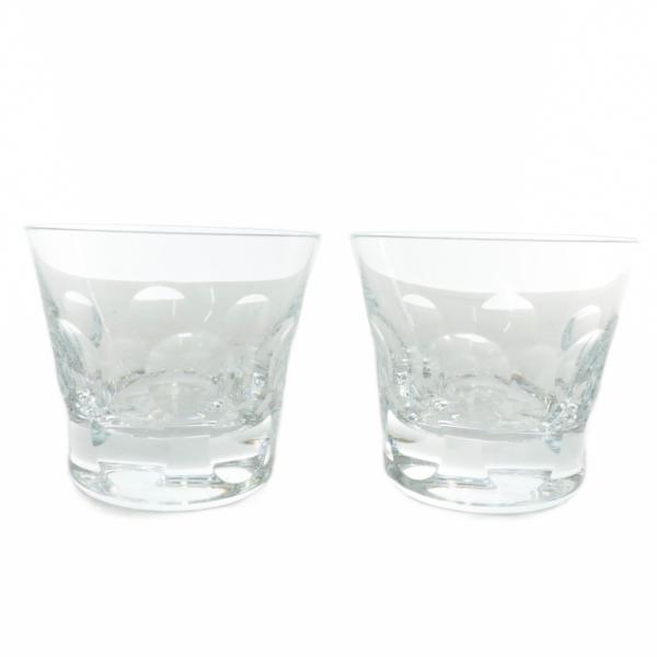 バカラ Baccarat ベルーガ タンブラー ロックグラス 2個セット 食器 ロゴ刻印 クリア /...