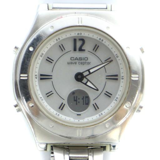 カシオ CASIO LWA-M142 ウェーブセプター 腕時計 ウォッチ ソーラー アナデジ ロゴ ...