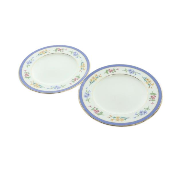 ティファニー TIFFANY &amp; CO. プレート 2皿セット 食器 平皿 ロゴ 白 ホワイト ■G...