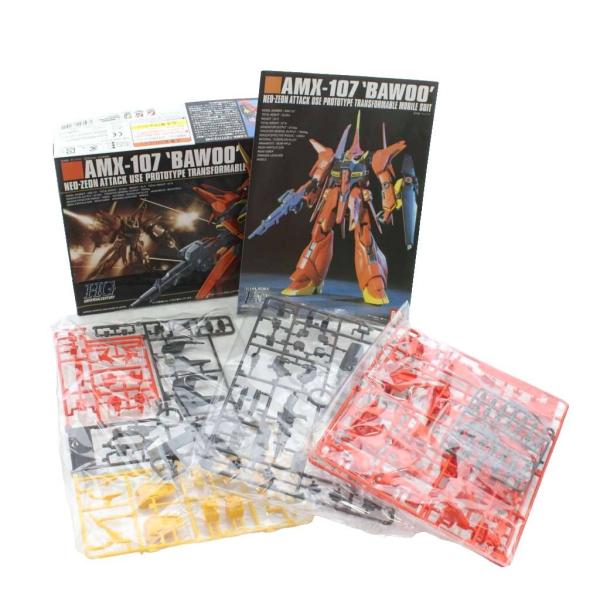 未使用品 バンダイ BANDAI HGUC 1/144 AMX-107 BAWOO バウ 機動戦士ガ...