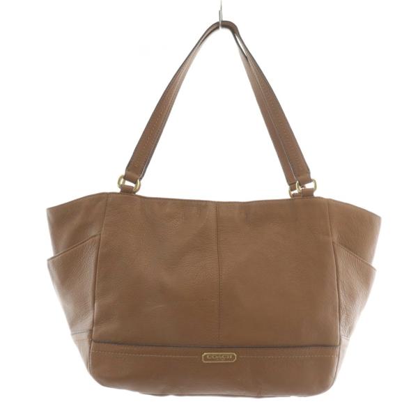 コーチ COACH トートバッグ ワンショルダー レザー ロゴ 茶色 ブラウン F23284 /XZ...