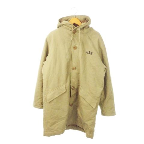 ワイエムシーエルケーワイ YMCL KY 米軍 U.S NAVY N-2 デッキコート フーディー ...