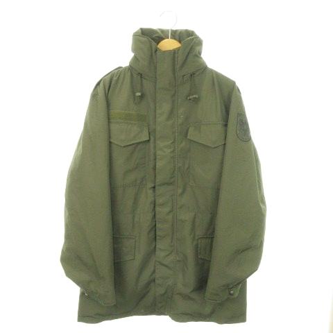 HEERESEIGENTUM オーストリア軍 ミリタリージャケット ジップアップ スタンドカラー フ...