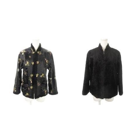 HONG KONG FASHIONS TRADE MARK リバーシブル スタンドカラージャケット ...