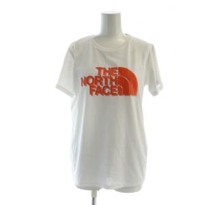 ザノースフェイス THE NORTH FACE NT82231AP Tシャツ カットソー 半袖 ロゴ L 白 ホワイト ■GY11 /MQ レディース