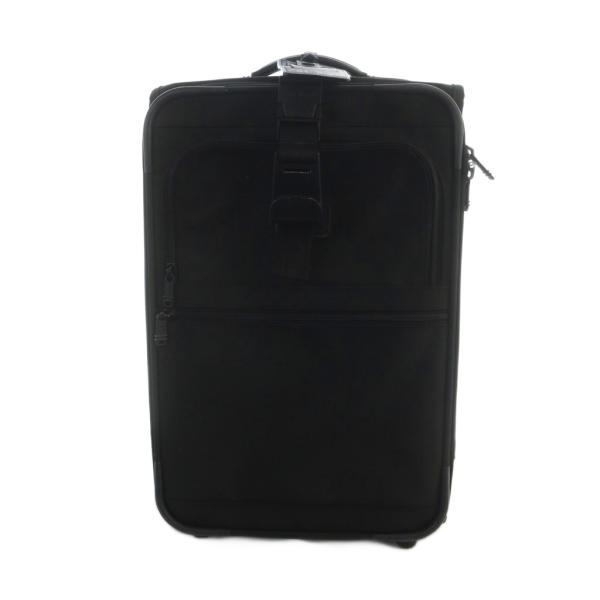 トゥミ TUMI キャリーバッグ スーツケース 旅行 ロゴ キャンバス 黒 ブラック ■GY18 /...