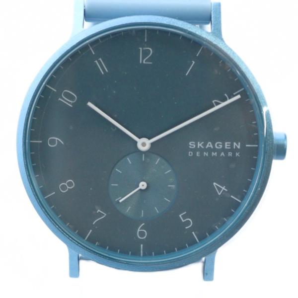 未使用品 スカーゲン SKAGEN タグ付き SKW6509 腕時計 ウォッチ クォーツ スモセコ ...