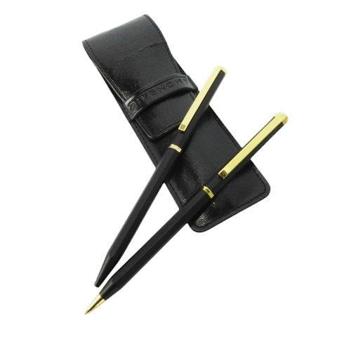 ジバンシィ GIVENCHY 3点セット ペンケース シャープペンシル ボールペン ステーショナリー...