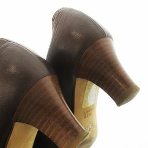 バリー BALLY パンプス ラウンドトゥ ミ...の詳細画像3