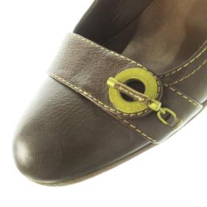 バリー BALLY パンプス ラウンドトゥ ミ...の詳細画像5