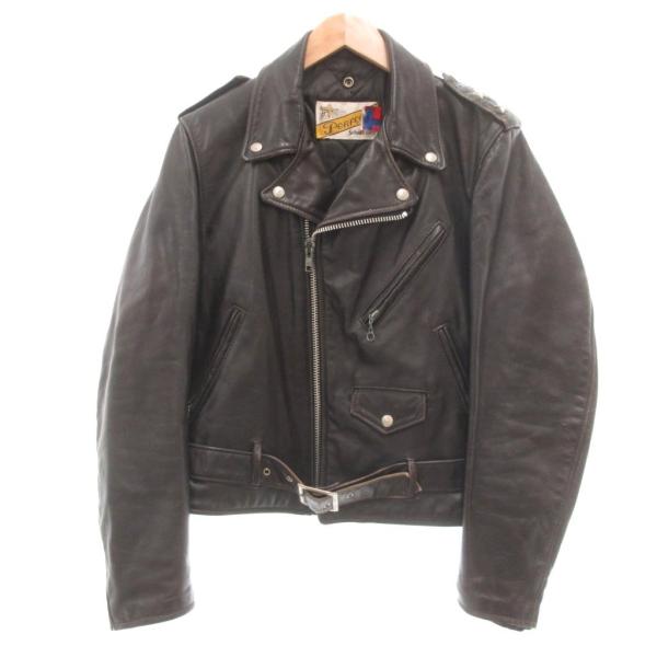ショット SCHOTT PERFECTO 80~90s バイカータグ 後期 ダブル ライダース ジャ...