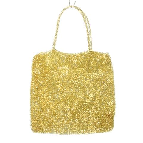 アンテプリマ ANTEPRIMA ワイヤーバッグ ハンドバッグ ゴールドカラー /AH7 ■GY18...