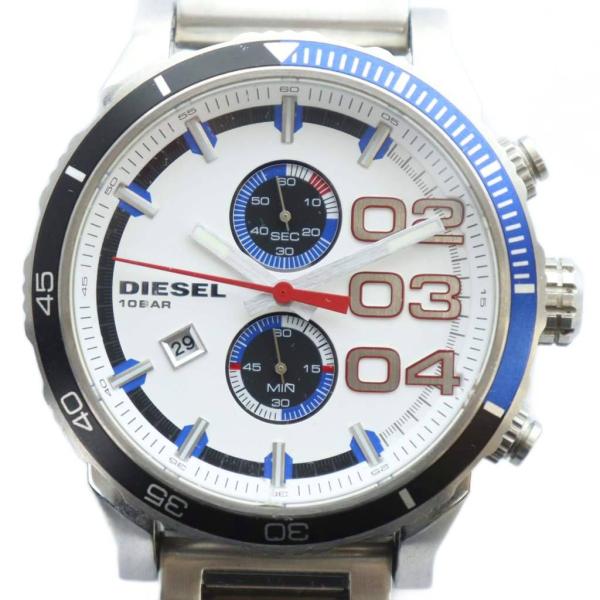 ディーゼル DIESEL DZ-4313 腕時計 ウォッチ クォーツ クロノグラフ カレンダー付き ...