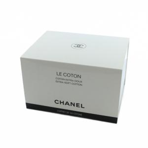 未使用品 シャネル CHANEL LE COTON コットン メイク 化粧 ロゴ 白 ホワイト ■GY11 /MQ ■OH その他