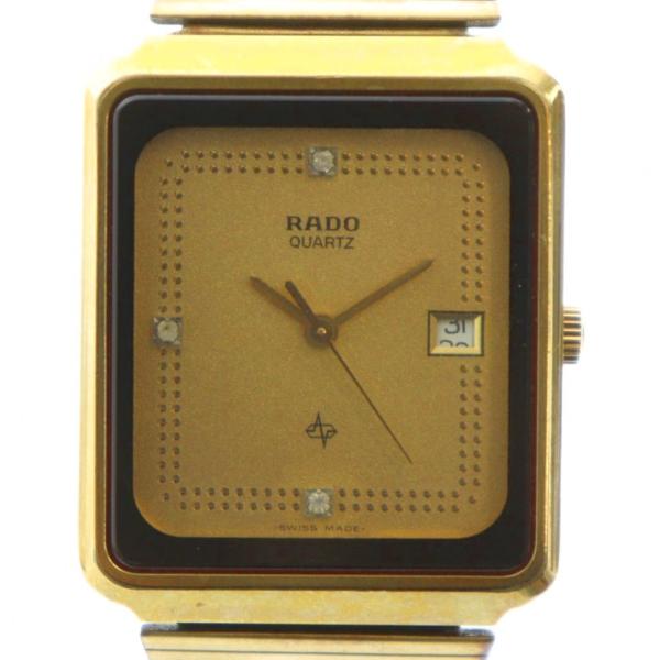 ラドー RADO 129.3311.2.8 腕時計 ウォッチ クォーツ スクエア デイト カレンダー...