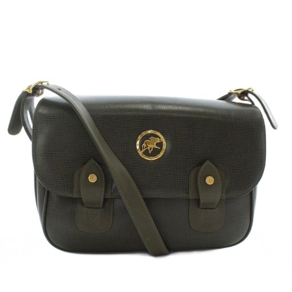 ハンティングワールド HUNTING WORLD ショルダーバッグ メッセンジャー レザー ロゴ ゴ...