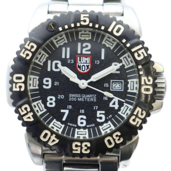 ルミノックス LUMINOX 3150 腕時計 ウォッチ クォーツ デイト カレンダー付き ラウンド...