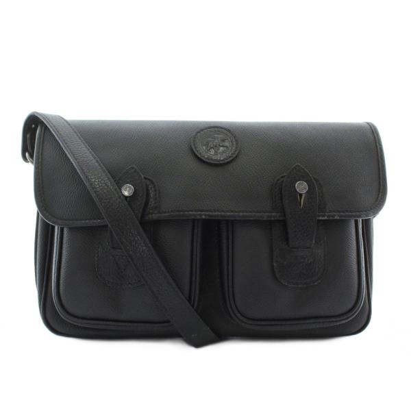 ハンティングワールド HUNTING WORLD レザー スモール キャリーオール ショルダーバッグ...