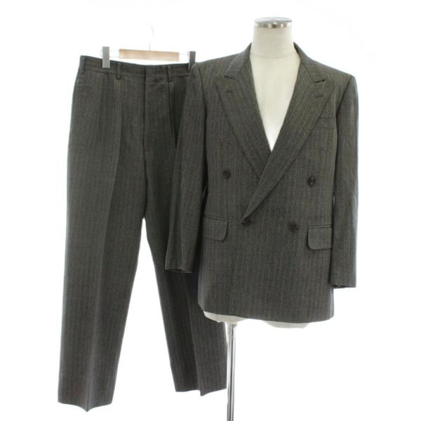 Burberrys スーツ セットアップ テーラードジャケット ダブル 総裏地 肩パッド パンツ ラ...