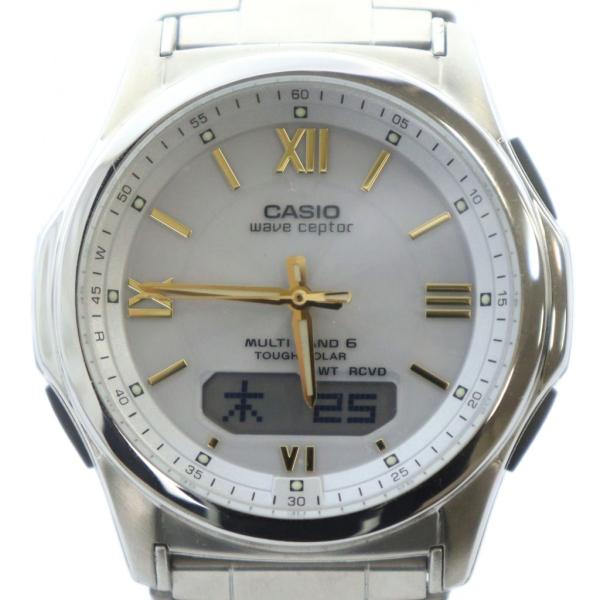 カシオ CASIO ウェーブセプター WVA-M630 腕時計 ウォッチ タフソーラー ロゴ カレン...