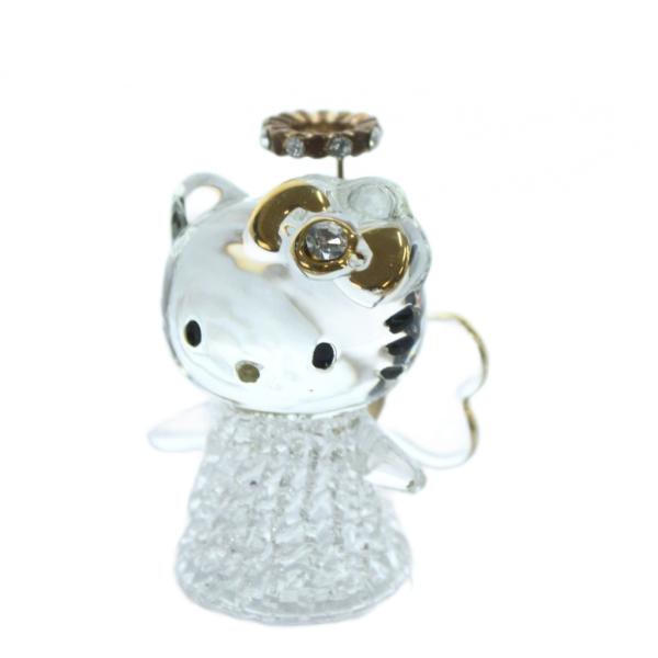 Hello Kitty ハローキティ ウォーリーボックス WORRY BOX 天使の輪 羽 クリスタ...
