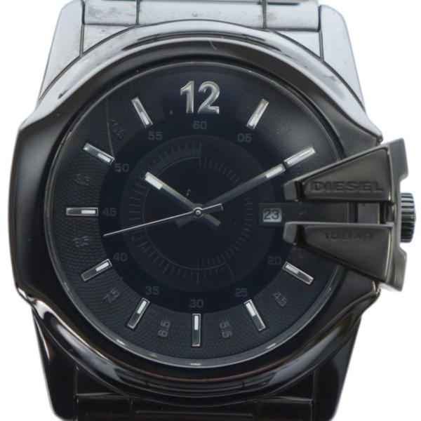 ディーゼル DIESEL DZ-1516 腕時計 ウォッチ クォーツ カレンダー付き 黒文字盤 黒 ...