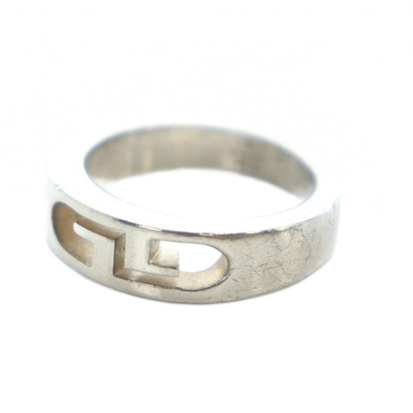 グッチ GUCCI 指輪 リング アクセサリー Silver925 ロゴ 22号 シルバー色 ■GY...
