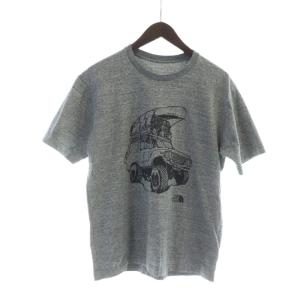 ザノースフェイス THE NORTH FACE NT32303Z Tシャツ カットソー 半袖 ロゴ S グレー ■GY18 /MQ メンズ