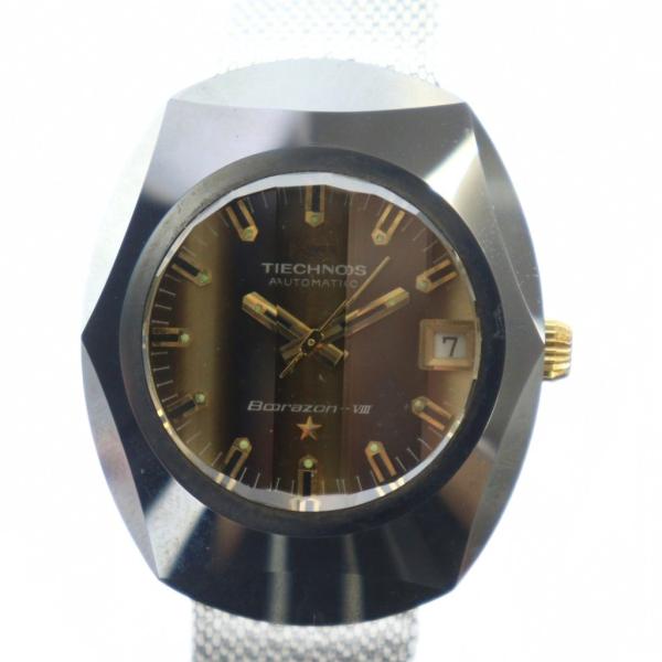 テクノス TECHNOS Borazon-VIII ボラゾン8 腕時計 ヴィンテージ アンティーク ...
