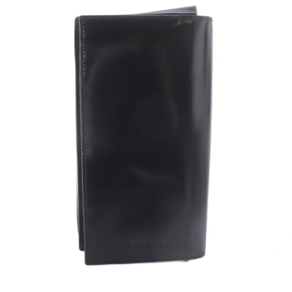 長財布 お札入れ エナメルレザー ブラック /YO14 ■GY18 ■OH