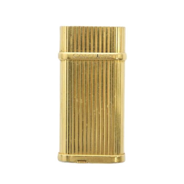 カルティエ Cartier ジャンク品 ゴドロン ガスライター 喫煙具 タバコ 小物 火花未確認 ゴ...