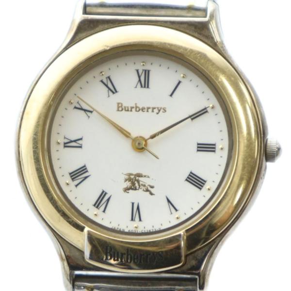バーバリーズ Burberrys 6031-G03600 腕時計 ウォッチ クォーツ ローマン 白文...