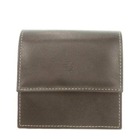 パテックフィリップ PATEK PHILIPPE 時計ケース レザー ダークブラウン 焦げ茶 EFM...