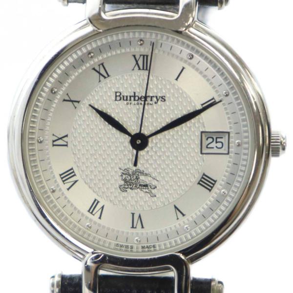 バーバリーズ Burberrys 11300G 腕時計 ウォッチ クォーツ ローマン デイト カレン...