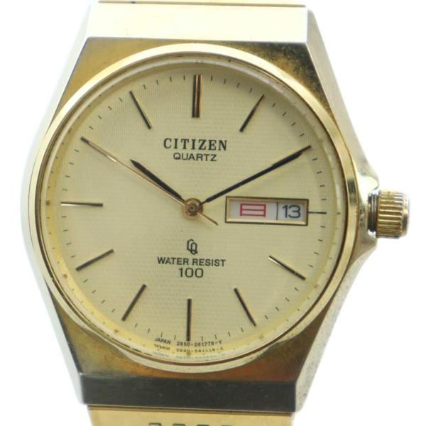 シチズン CITIZEN ジャンク品 2850-262620Y 腕時計 ウォッチ クォーツ カレンダ...