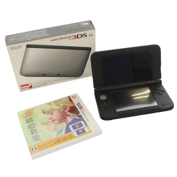 任天堂 ニンテンドー NINTENDO 3DS LL ゲーム機 新絵心教室 ソフト付き 動作確認済 ...