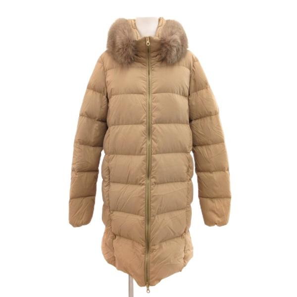 デュベティカ DUVETICA LEXYDUE ダウンコート ロング フォックスファー ナイロン 4...