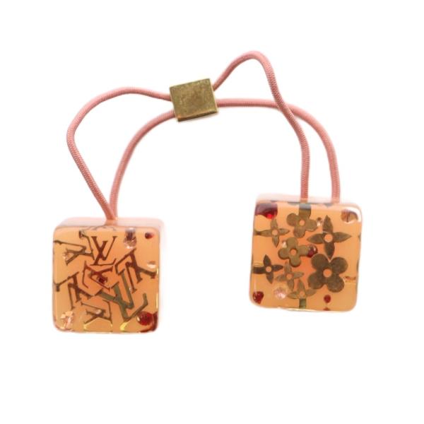 ルイヴィトン LOUIS VUITTON ヘアキューブ アンクルージョン ヘアアクセサリー ゴム モ...