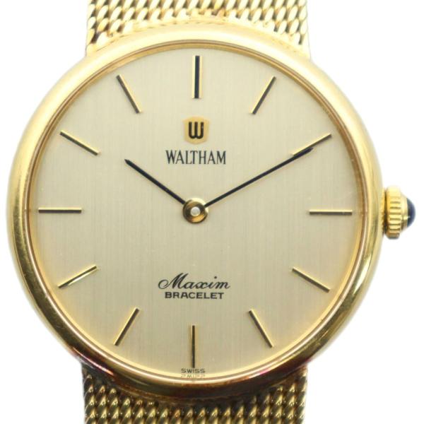 ウォルサム WALTHAM Maxim BRACELET マキシム ブレスレット 腕時計 ウォッチ ...