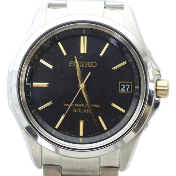 セイコー SEIKO 7B24-0BN0 ブライツ 腕時計 ウォッチ クォーツ カレンダー付き デイ...