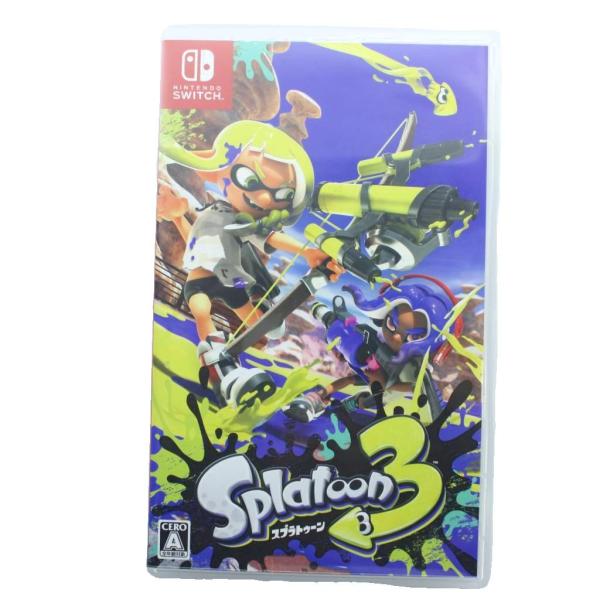 任天堂 ニンテンドー スイッチ Nintendo Switch スプラトゥーン 3 ソフト パッケー...