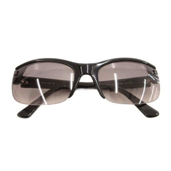 セリーヌ CELINE SC1506 サングラス トリオンフ ハーフリム ロゴ 黒 ブラック /JS...