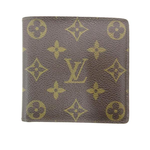 ルイヴィトン LOUIS VUITTON ポルトビエカルトクレディ モネ マルコ 旧型 二つ折り財布...