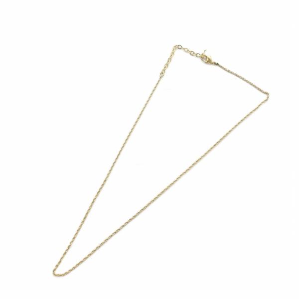 バーバリー BURBERRY チェーンネックレス アクセサリー ロゴ ゴールド色 ■GY18 /MQ...