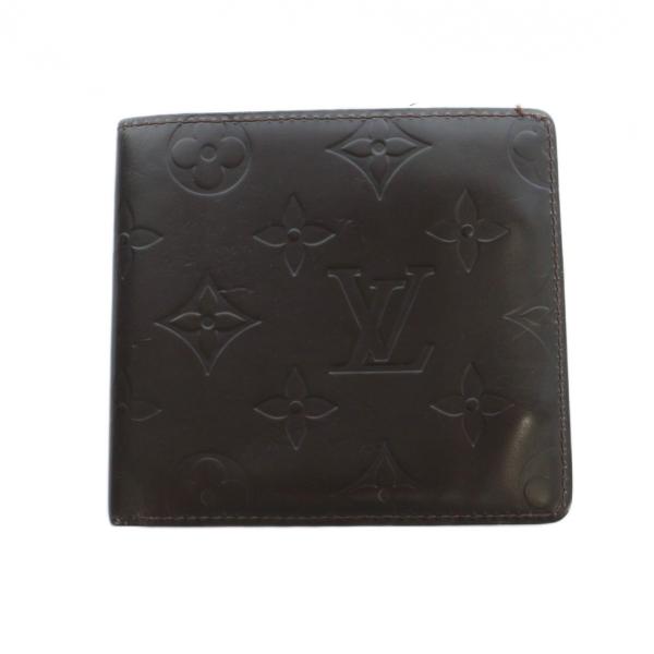 ルイヴィトン LOUIS VUITTON ポルトフォイユ・コンパクト M66490 二つ折り財布 ウ...