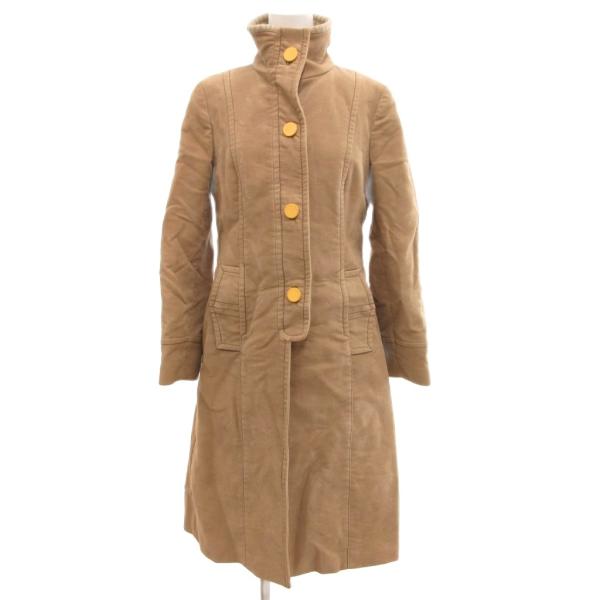 コスチュームナショナル CoSTUME NATIONAL ステンカラーコート コットンスエード ロン...