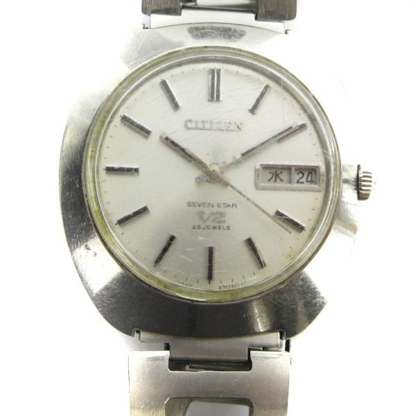 シチズン CITIZEN SEVEN STAR V2 4-720105 ジャンク品 腕時計 ウォッチ...