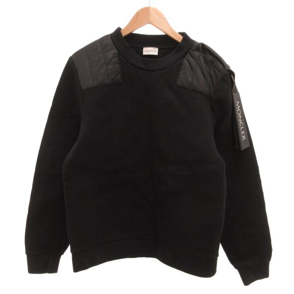 モンクレール MONCLER MAGLIA GIROCOLLO スウェット トレーナー 中綿 ナイロ...