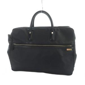 ポールスミス PAUL SMITH ビジネスバッグ 書類カバン ブリーフケース レザー ロゴ 黒 ブラック ■GY11 /MQ メンズ