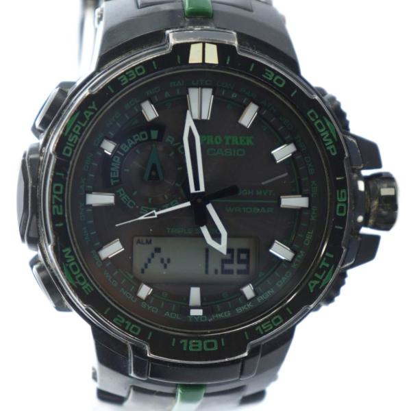 カシオ CASIO プロトレック PROTREK PRW-S6000Y 腕時計 ウォッチ クォーツ ...